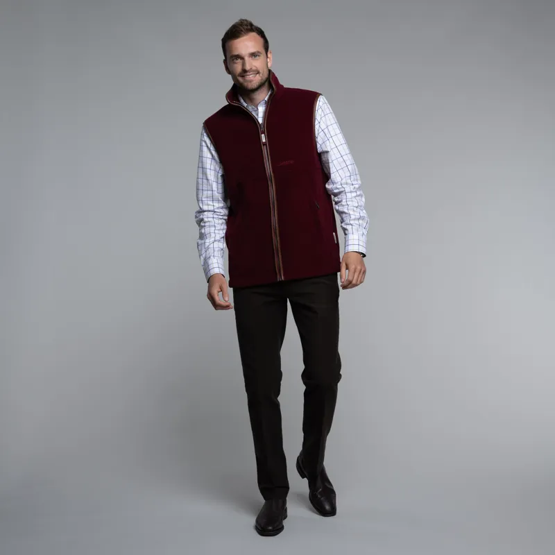 Schoffel Oakham Gilet Claret-1